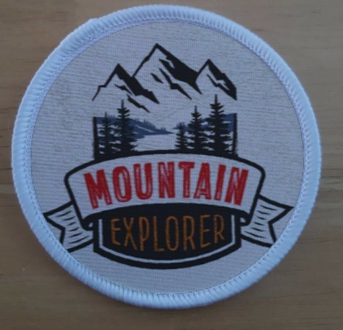 Mountain explorer patch - mountain,