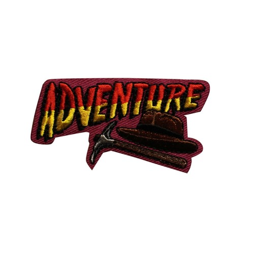 Adventure embroidered iron - adventure, on