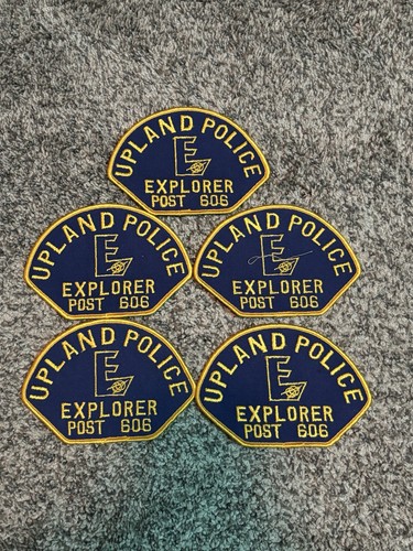 Five boy scout upland police - scout,