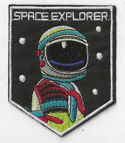 Space explorer astronaut patch - astronaut,
