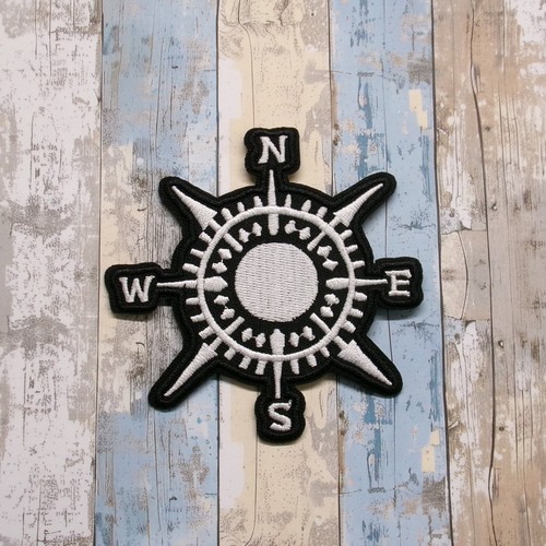 Nautical compass patch - compass,