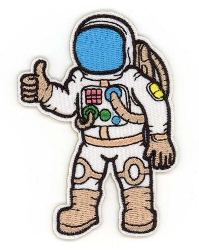 Astronaut spaceman patch iron - astronaut,