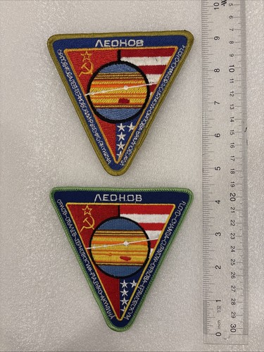 Joint mission patch from the - mission",
