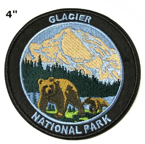 Glacier national park patch - glacier,