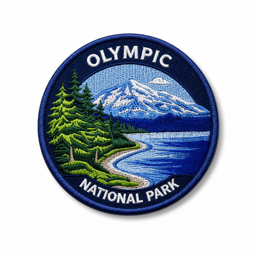 Olympic national park patch - national,