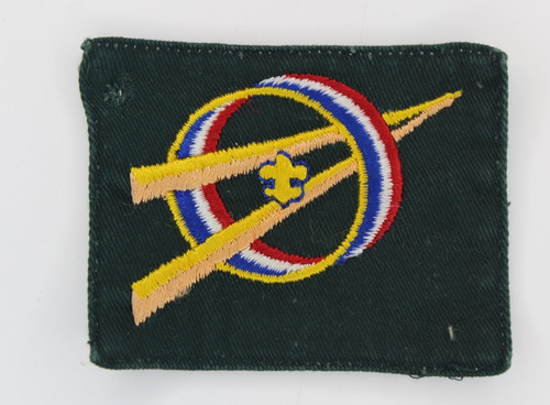 Vintage explorer patch boy - patch,