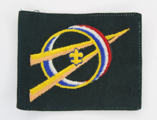 Vintage explorer patch - explorer, boy