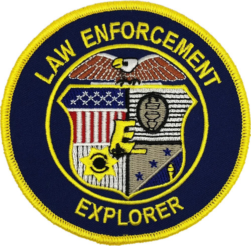 Law enforcement explorer seal - law,