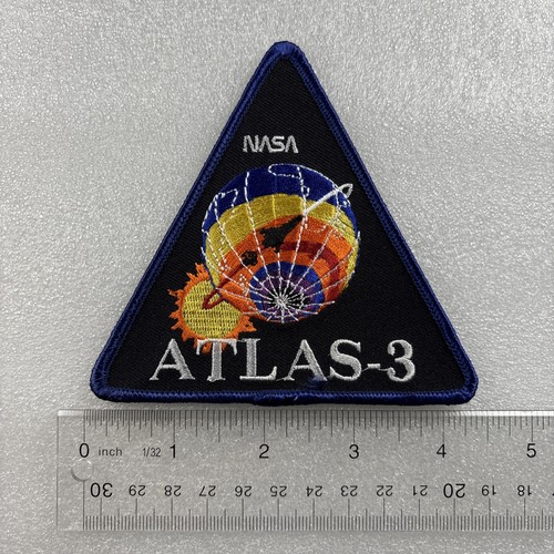 Nasa atlas mission patch - nasa, atlas-3